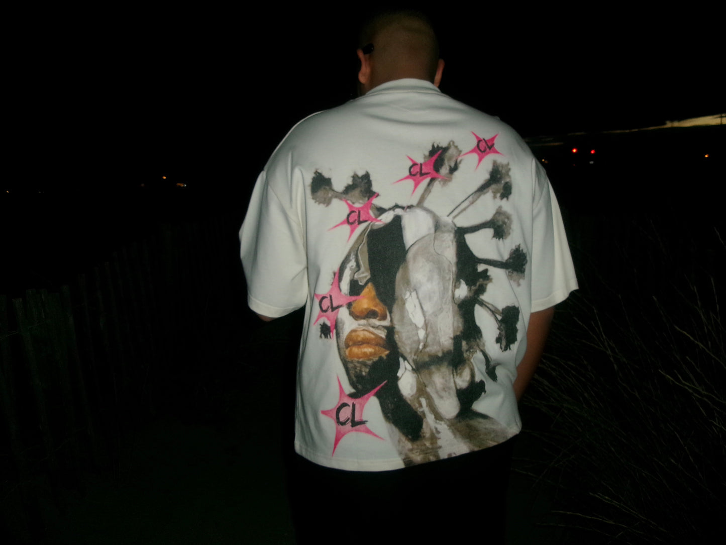 T-shirt « Étoiles Roses »