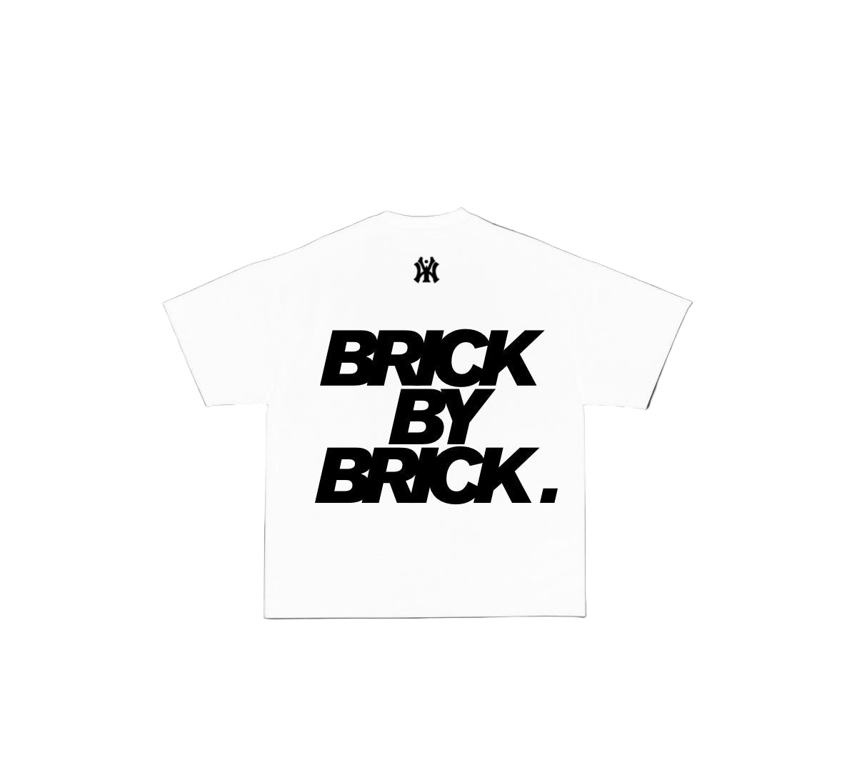 T-SHIRT BRICK BY BRICK BLANC