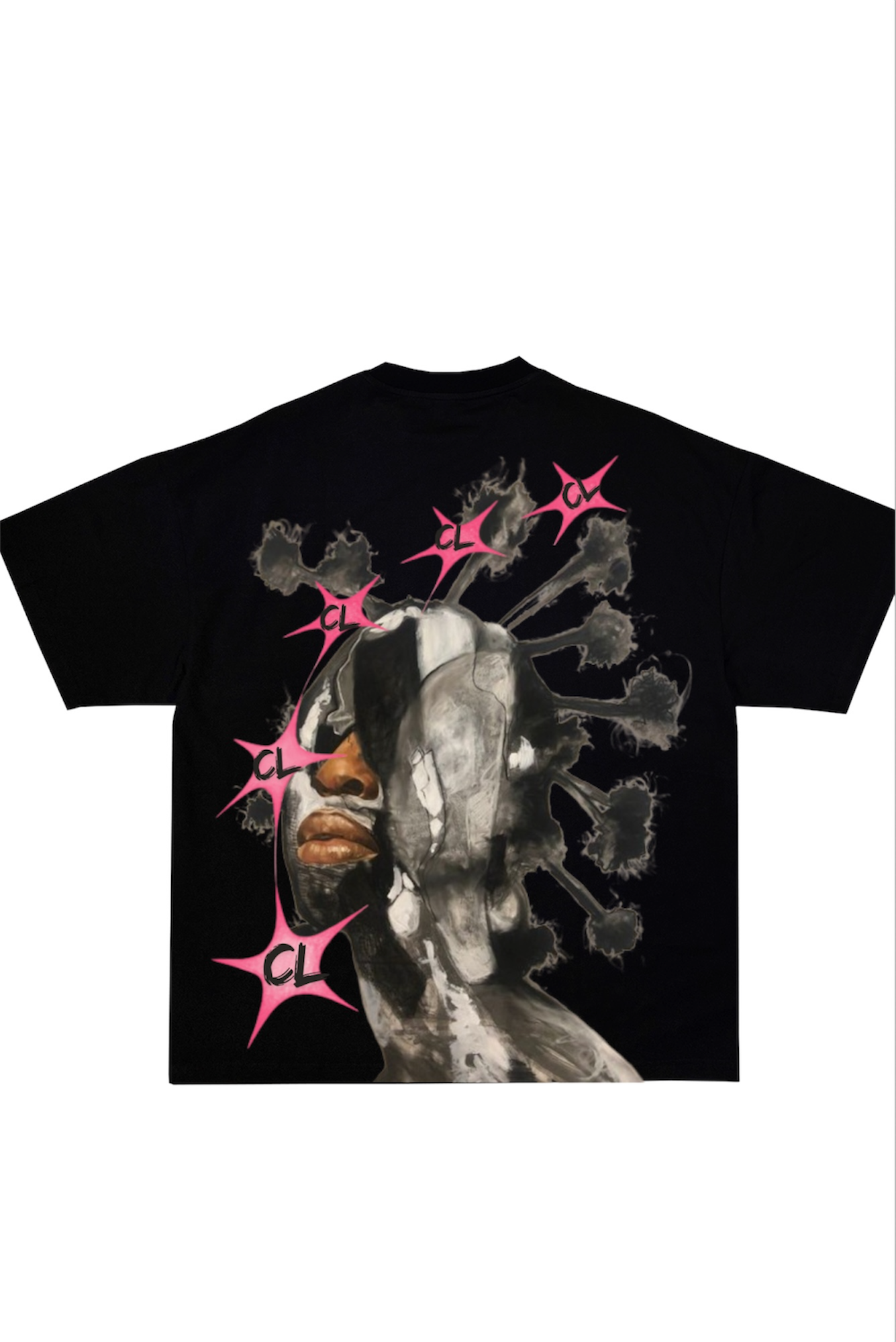 T-shirt « Étoiles Roses »