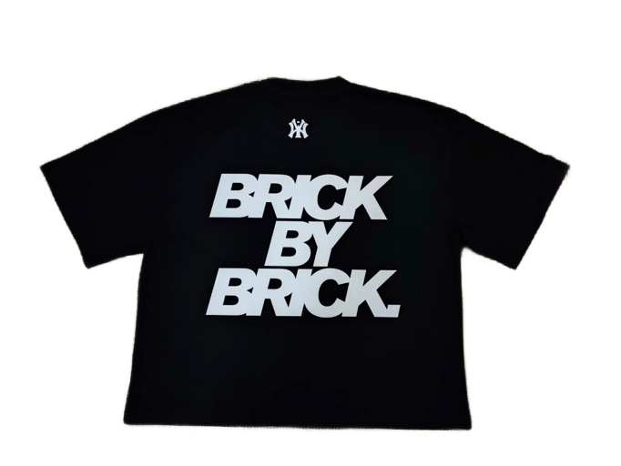 T SHIRT BRICK BY BRICK NOIR